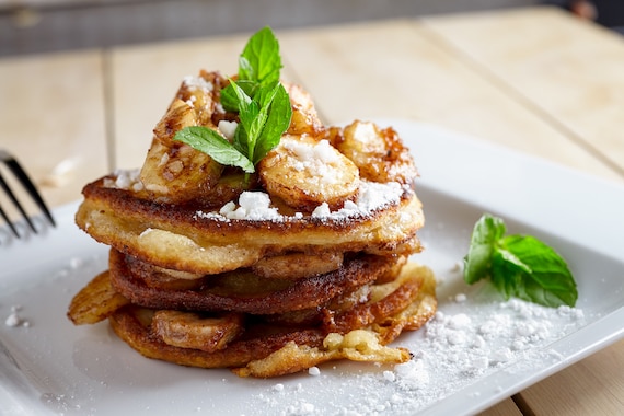 Placuszki bananowe z cynamonem - VIDEO