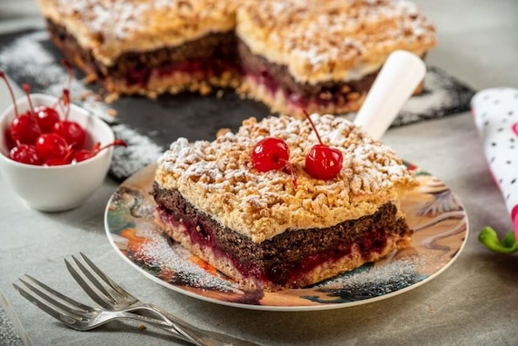 Pleśniak z wiśniami