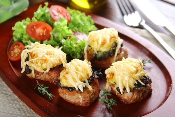 Polędwica wieprzowa w sosie serowym 