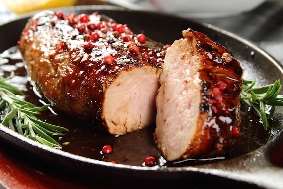 Grillowana polędwiczka wieprzowa w occie jabłkowym