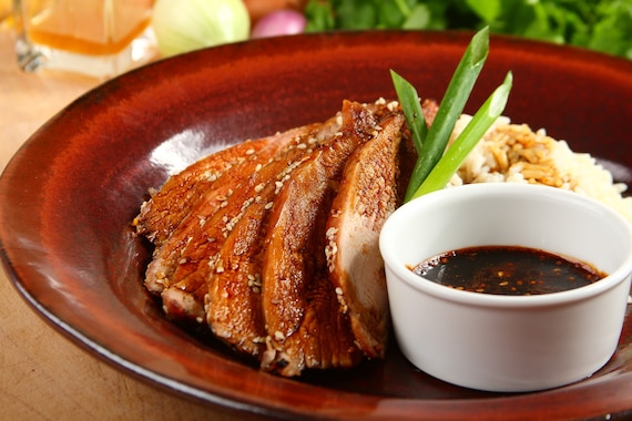 Pieczone polędwiczki wieprzowe glazurowane miodem