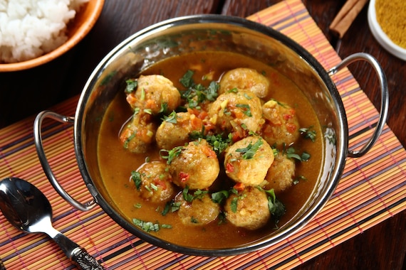 Pulpeciki w sosie curry