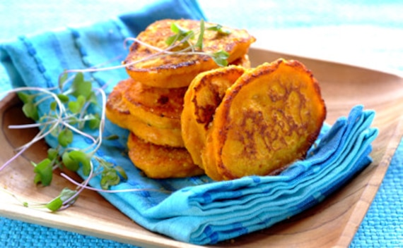 Puszyste placki z dynią