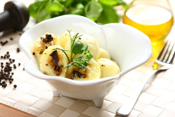 Pyzy z kapustą i grzybami 