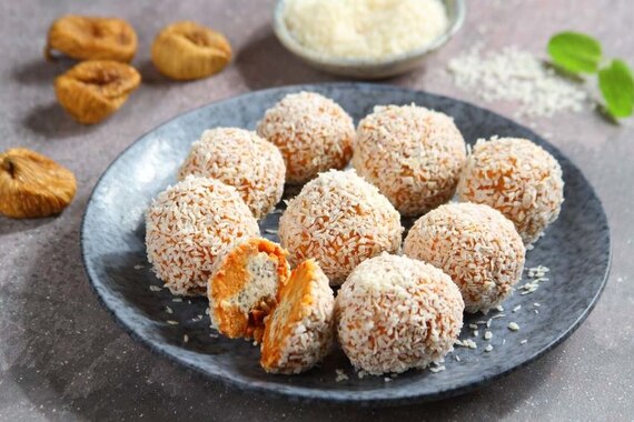 Raffaello z kaszy jaglanej