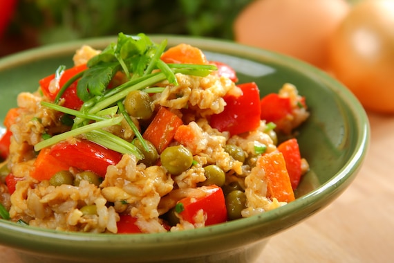 Ryż smażony z warzywami