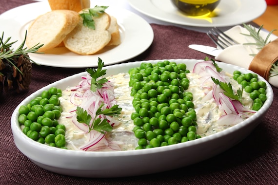 Sałatka śledziowa z ziemniakami