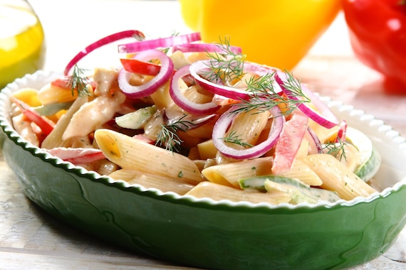 Sałatka Szefa z makaronem  