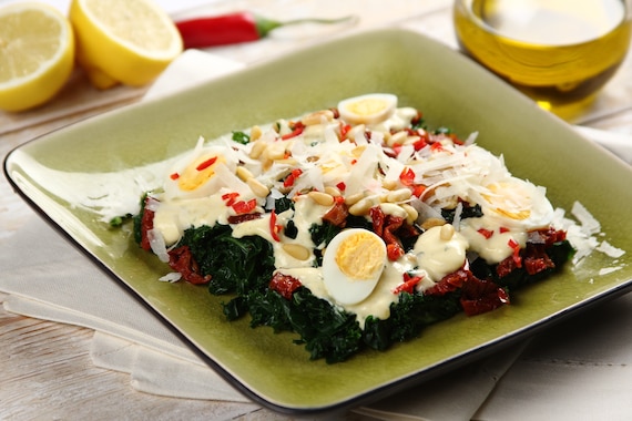 Sałatka z jarmużem 