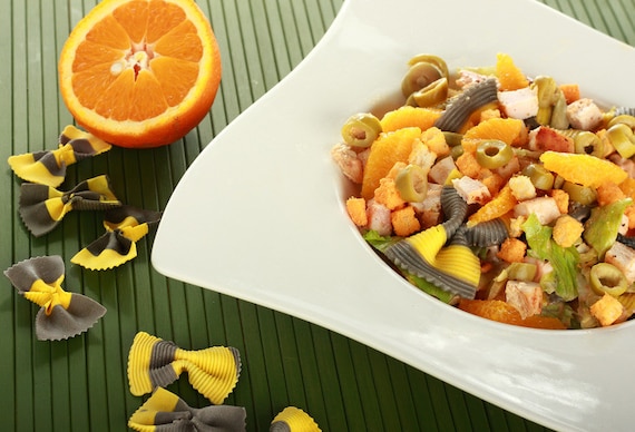 Sałatka z pomarańczami