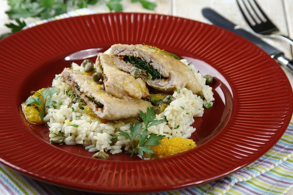 Schabowy z cytrusami