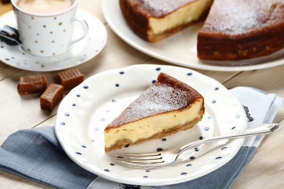  Sernik z masą krówkową