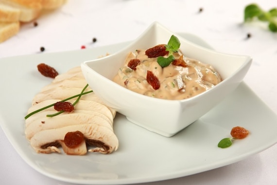 Sos majonezowo – pieczarkowy