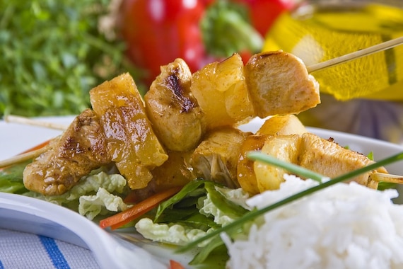 Szaszłyki z kurczaka 