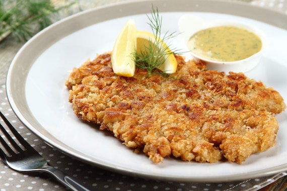 Sznycel w sosie miodowym (tzw. Ministerski)