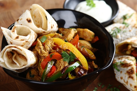 Szybka fajita z kurczaka