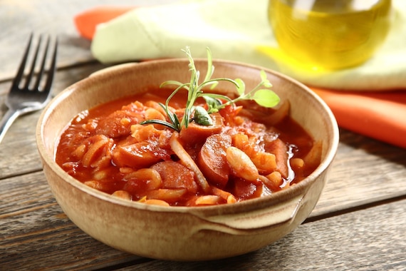 Szybka fasolka po bretońsku 