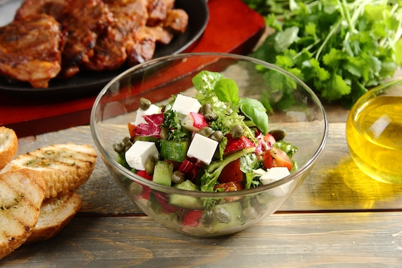 Szybka sałatka na grilla