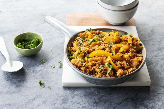 Szybki ryż z patelni