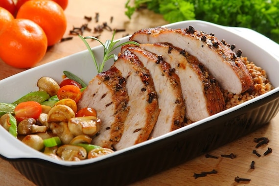 Szynka w miodzie z goździkami