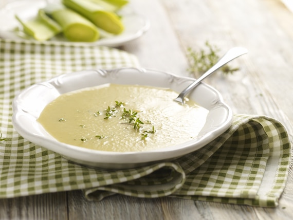 Vichyssoise, czyli ziemniaczano - porowy krem