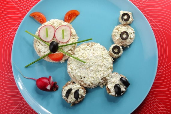 Kanapki z twarożkiem