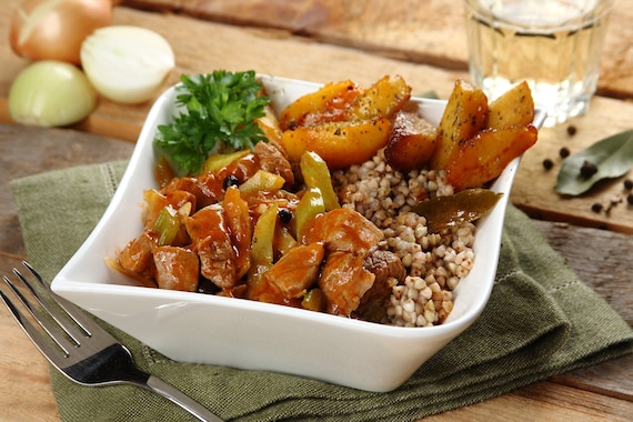 Wieprzowina duszona z cydrem