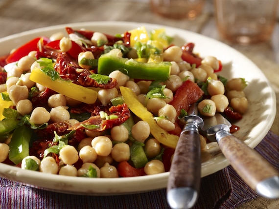 Włoska sałatka z cieciorką