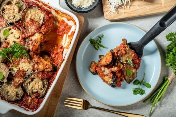 Włoska zapiekanka z bakłażana