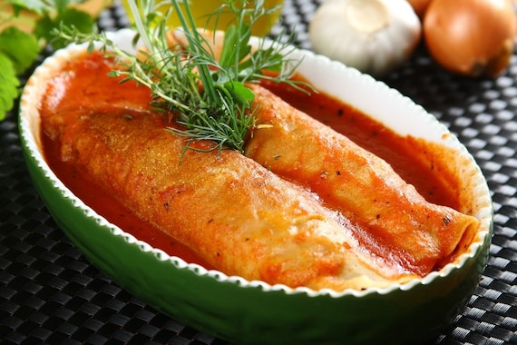 Roladki z kurczakiem i szpinakiem