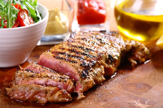 Wołowe steki z grilla