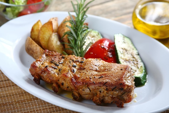 Zapiekane żeberka z musztardą i rozmarynem