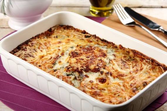 Zapiekanka z jarmużem