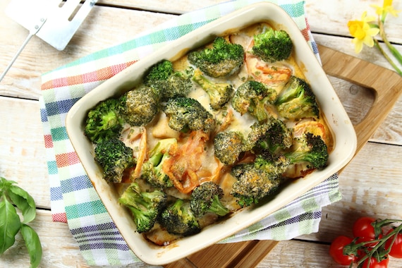 Zapiekanka ziemniaczana z kurczakiem