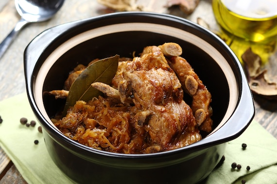 Żeberka w kapuście