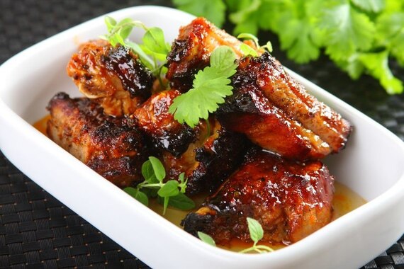 Żeberka w marynacie miodowo-musztardowej - VIDEO