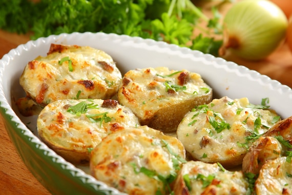 Ziemniaki faszerowane po chłopsku