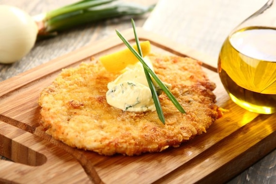 Kurczak w płatkach kukurydzianych