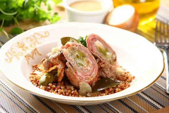 Zrazy wołowe w sosie własnym