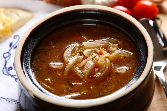 Zupa cebulowa z pomidorkami cherry - VIDEO