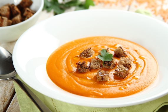 Zupa z czerwonej soczewicy