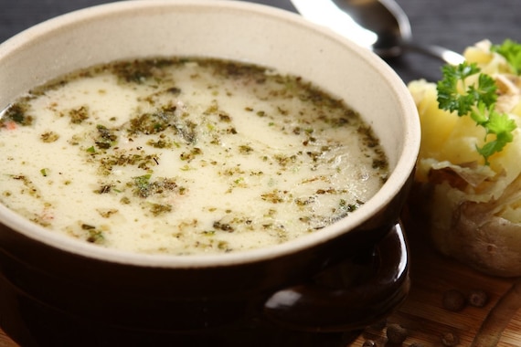 Żurek staropolski z grzybami