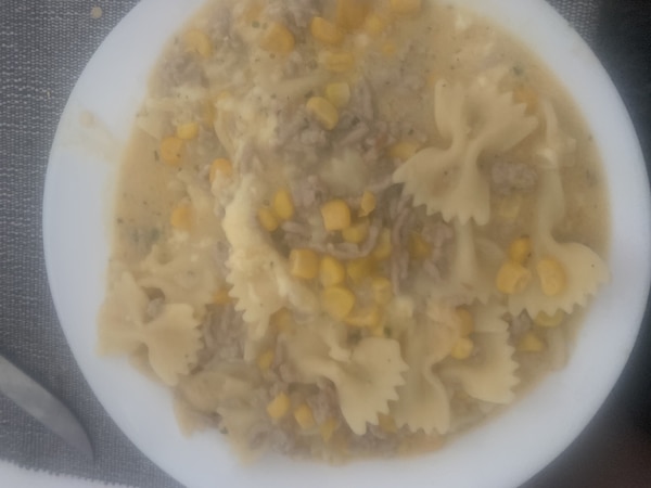 Mięso mielone zapiekane z makaronem - zdjęcie użytkownika - zdjęcie numer 1