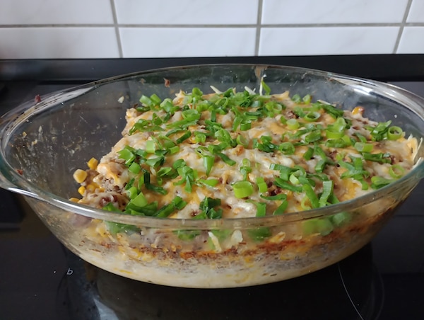 Mięso mielone zapiekane z makaronem - zdjęcie użytkownika - zdjęcie numer 2