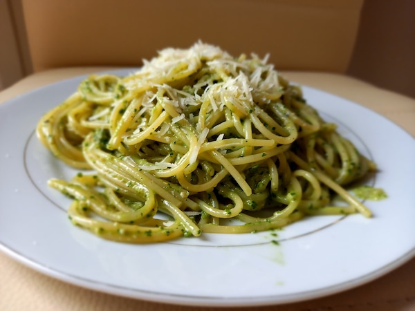 Pesto spaghetti - zdjęcie użytkownika - zdjęcie numer 1