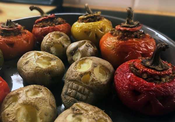Pieczone warzywa na halloween - zdjęcie użytkownika - zdjęcie numer 1