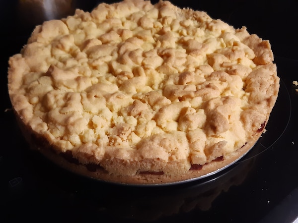 Szarlotka z kruszonką - zdjęcie użytkownika - zdjęcie numer 1