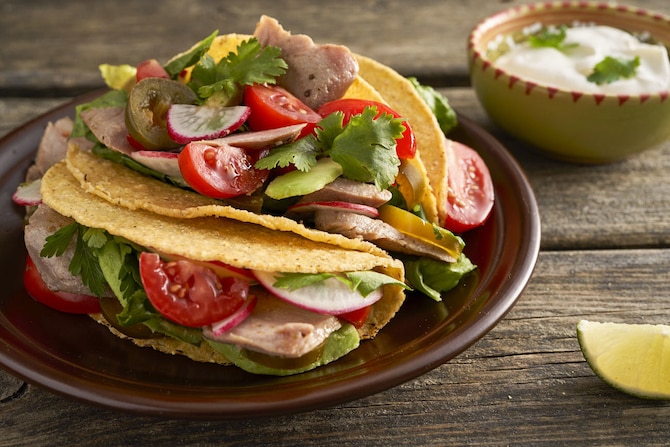 Tacos z tuńczykiem
