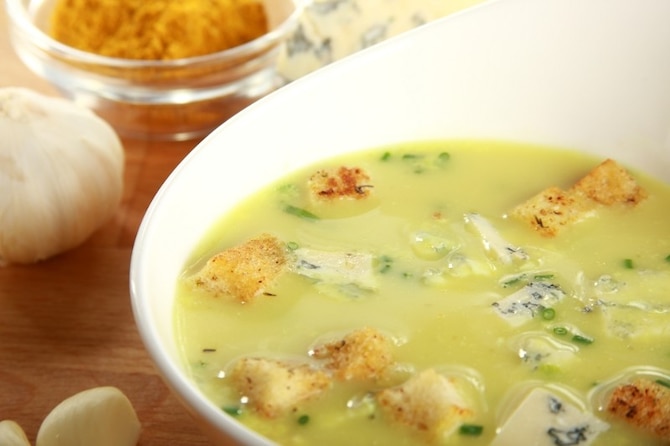 Aromatyczna zupa pieczarkowa