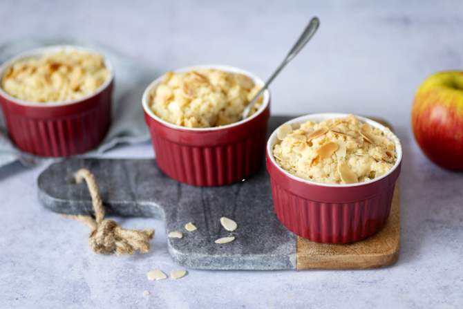 Crumble z owocami